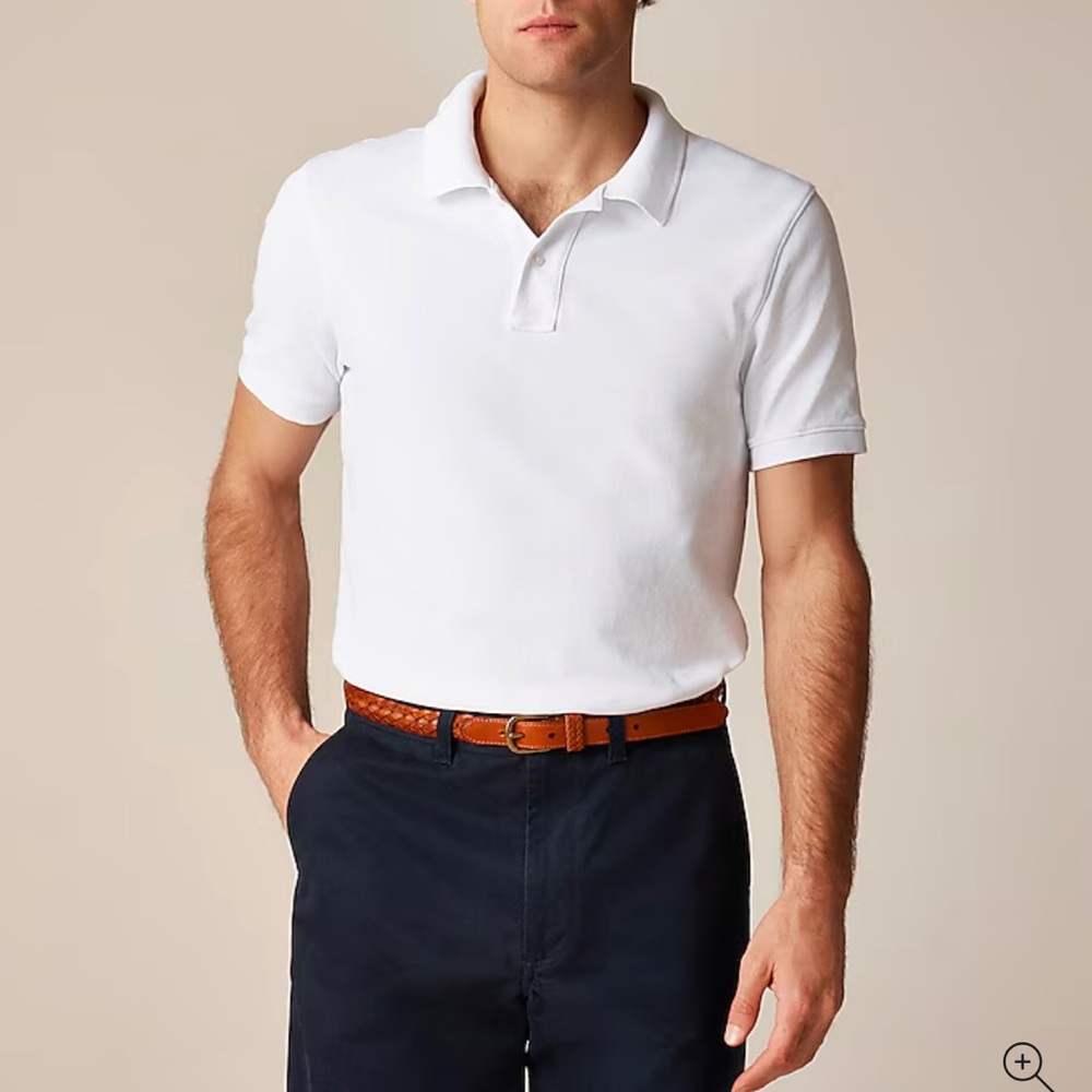 NWT J. Crew Piqué Polo Shirt